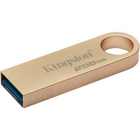 Kingston DataTraveler 256GB 220MB/s Drive USB 3.2 Gen 1 in Metallo SE9 G3, Chiavetta USB oro, 256 GB, USB tipo A, 3.2 Gen 1 (3.1 Gen 1), 220 MB/s, Senza coperchio, Oro