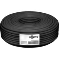 goobay Cavo di rete esterno Cat.7 S/FTP (PiMF) Nero