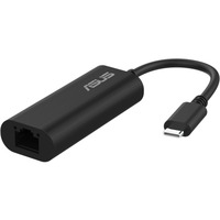 ASUS USB-C2500 V2 Ethernet, Scheda di rete Nero, Cablato, USB, Ethernet, Nero