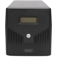 Digitus UPS line-interactive, 1000 VA/600 Watt Nero