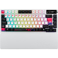 ASUS ROG Azoth X tastiera Gaming USB + RF Wireless + Bluetooth QWERTZ Bianco, Tastiera da gioco bianco, Con cavo e senza cavo, USB + RF Wireless + Bluetooth, Interruttore a chiave meccanica, QWERTZ, LED RGB, Bianco