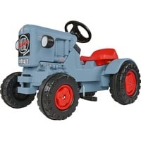 BIG 800056565 gioco cavalcabile Pedale Trattore, Veicolo per bambini grigio/Rosso, Pedale, Trattore, 3 anno/i, Nero, Blu, Rosso, Ragazzo, Interno e esterno