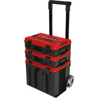 EINHELL Valigia di sistema E-Case Tower, Carrelli per attrezzi Nero/Rosso