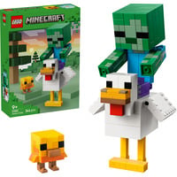 LEGO Minecraft Cavaliere dei Polli, Giochi di costruzione 