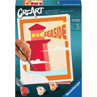 Ravensburger CreArt - Faro sul mare, Vernice 