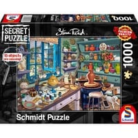 Schmidt Spiele Steve Read: Secret Puzzles - Atelier dell'artista 