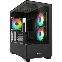 Sharkoon ELITE SHARK CM100 Ricondizionato, Chassis Tower Nero