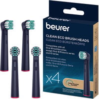 Beurer TB Testine di spazzola Clean Eco Green Planet, Testina blu scuro