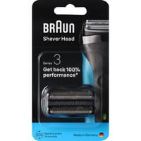 Braun Series 3 Kombipack 21 B neu Testina per rasatura, Testina di rasatura Nero, Testina per rasatura, 1 testina/e, Nero, Acciaio inox, 18 mese(i), Braun, Series 3 21 B