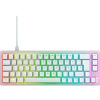 CHERRY K5V2 Compact tastiera Gaming USB QWERTZ Tedesco Bianco, Tastiera da gioco bianco, Cablato, USB, Interruttore a chiave meccanica, QWERTZ, LED RGB, Bianco