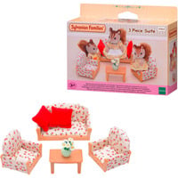 EPOCH Sylvanian Families - Set di sedute in tre pezzi, Giochi di costruzione 