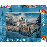 Schmidt Spiele Castello di Neuschwanstein invernale, Puzzle 
