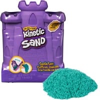 Spin Master Kinetic Sand, Castle Case con 453 g di sabbia verde acqua, area di gioco multiuso e contenitore, giocattoli sensoriali per bambini da 3 anni in su, Gioco di sabbia Kinetic Sand , Castle Case con 453 g di sabbia verde acqua, area di gioco multiuso e contenitore, giocattoli sensoriali per bambini da 3 anni in su, Sabbia cinetica per bambini, 3 anno/i, Colore foglia di tè
