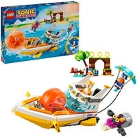 LEGO Sonic the Hedgehog 76997 L’Aeroscafo delle Avventure di Tails, Barca Giocattolo con 4 Personaggi, Giochi per Bambini 8+, Giochi di costruzione Barca Giocattolo con 4 Personaggi, Giochi per Bambini 8+, Set da costruzione, 8 anno/i, Plastica, 393 pz, 654 g
