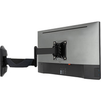 Lindy Supporto da parete regolabile per display, Base per monitor Nero