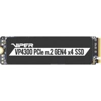 Patriot VP4300 M.2 2000 GB PCI Express 4.0, Disco a stato solido Nero, 2000 GB, M.2, 7400 MB/s