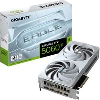 GIGABYTE GeForce RTX 5060 Ti EAGLE OC ICE 8G Scheda Grafica – 8 GB GDDR7, 128 bit, PCI-E 5.0, 2617 MHz Frequenza del core, 3 x DisplayPort, 1 x HDMI, GV-N506TEAGLEOC ICE-8GD 128 bit, PCI-E 5.0, 2617 MHz Frequenza del core, 3 x DisplayPort, 1 x HDMI, GV-N506TEAGLEOC ICE-8GD, GeForce RTX 5060 Ti, 8 GB, GDDR7, 128 bit, 7680 x 4320 Pixel, PCI Express x8 5.0