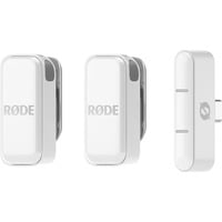 Rode Microphones Wireless Micro USB-C, Microfono bianco