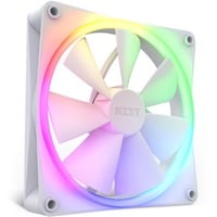 NZXT F140 RGB Case per computer Ventilatore 14 cm Bianco 1 pz, Ventola bianco, Ventilatore, 14 cm, 500 Giri/min, 1800 Giri/min, 32,5 dB, 24,85 pdc/min