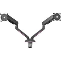 One for all Braccio universale per doppio monitor da gaming, Base per monitor grigio