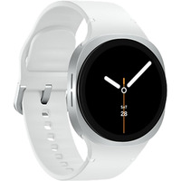 Samsung Galaxy Watch 8 3,3 cm (1.3") AMOLED 40 mm Digitale 438 x 438 Pixel Touch screen Argento Wi-Fi GPS (satellitare), Smartwatch argento, 3,3 cm (1.3"), AMOLED, Touch screen, 32 GB, GPS (satellitare), 30 g