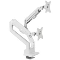 Arozzi Alzare Neo Duo, Base per monitor bianco