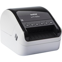 Brother QL-1110NWB stampante per etichette (CD) Termica diretta 300 x 300 DPI 110 mm/s Con cavo e senza cavo Collegamento ethernet LAN DK Wi-Fi Bluetooth Nero/Bianco, DK, Termica diretta, 300 x 300 DPI, 110 mm/s, Con cavo e senza cavo, Nero, Bianco