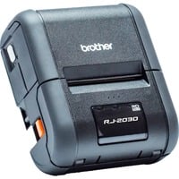 Brother RJ-2030 stampante POS 203 x 203 DPI Con cavo e senza cavo Termica diretta Stampante portatile, Stampante ricevute Nero, Termica diretta, Stampante portatile, 203 x 203 DPI, 6 ips (pollici al secondo), 152 mm/s, 4 cm