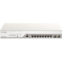 D-Link DBS-2000-10MP/E switch di rete Gestito L2 Gigabit Ethernet (10/100/1000) Supporto Power over Ethernet (PoE) Grigio, Interruttore Gestito, L2, Gigabit Ethernet (10/100/1000), Supporto Power over Ethernet (PoE), Montaggio rack
