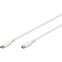 Digitus Cavo di collegamento in silicone USB 2.0 USB-C > USB-C bianco