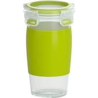 Emsa CLIP & GO Contenitore per il pranzo 0,45 L Plastica Verde, Trasparente 1 pz, Coppa verde/trasparente, Contenitore per il pranzo, Adulto, Verde, Trasparente, Plastica, Monocromatico, Germania
