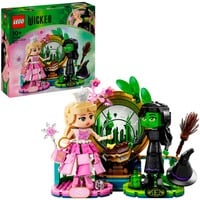 LEGO Wicked 75682 Personaggi di Elphaba e Glinda, Giochi di Fantasia per Bambine e Bambini 10+ con 2 Figure da Costruire, Giochi di costruzione Giochi di Fantasia per Bambine e Bambini 10+ con 2 Figure da Costruire, Set da costruzione, 10 anno/i, Plastica, 558 pz, 675 g
