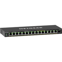 Netgear GS316EPP Gestito Gigabit Ethernet (10/100/1000) Supporto Power over Ethernet (PoE) Nero, Interruttore Nero, Gestito, Gigabit Ethernet (10/100/1000), Full duplex, Supporto Power over Ethernet (PoE)