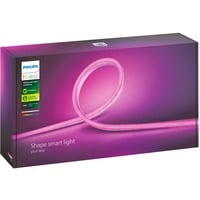 Philips Hue Lightstrip da esterni 5 metri, Striscia LED Philips Hue White and Color ambiance Lightstrip da esterni 5 metri, Striscia LED intelligente, Bluetooth/Zigbee, Bianco, LED, Silicone, Lampadina/e non sostituibile/i