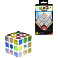 Spin Master Rubik's Cubo, Cubo Pulse Originale con Luci Lampeggianti per una Sfida Contro il Tempo, Antistress e Rompicapo per Adulti e Bambini, 8+ Anni, Gioco di abilità Rubik’s Cubo, Cubo Pulse Originale con Luci Lampeggianti per una Sfida Contro il Tempo, Antistress e Rompicapo per Adulti e Bambini, 8+ Anni, Cubo di Rubik, 8 anno/i