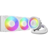 ARCTIC Liquid Freezer III Pro 240 A-RGB Processore Raffreddatore di liquidi tutto in uno 12 cm Bianco 1 pz, Raffreddamento ad acqua bianco, Raffreddatore di liquidi tutto in uno, 12 cm, 131 m³/h, Bianco