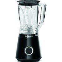 Bosch Serie 4 MMB6141B Frullatore VitaPower Serie | 4 1200 W Nero, Mixer stand Nero, Frullatore da tavolo, 1,5 L, Funzione PULSE, Tritaghiaccio, 1 m, 1200 W