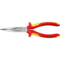 KNIPEX KP-2626200 Pinze, Pinza da presa 7,3 cm, Rosso/giallo, 20 cm, 204 g