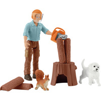 Schleich Set Tascabile! Guardaboschi, Gioco figura 