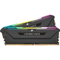 Corsair Vengeance CMH16GX4M2E3200C16 memoria 16 GB 2 x 8 GB DDR4 3200 MHz Nero, 16 GB, 2 x 8 GB, DDR4, 3200 MHz, 288-pin DIMM