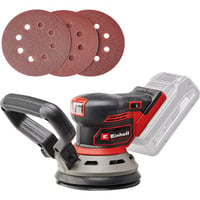 EINHELL Levigatrice orbitale professionale a batteria TP-RS 18/32 Li BL-Solo, 18 Volt, Levigatrice orbitale casuale rosso/Nero