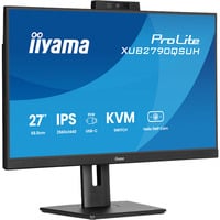 iiyama ProLite XUB2790QSUH-B2 Monitor PC 68,6 cm (27") 2560 x 1440 Pixel Quad HD LED Nero, Monitor LED Nero (opaco), 68,6 cm (27"), 2560 x 1440 Pixel, Quad HD, LED, 0,4 ms, Nero