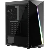Aerocool Shard Midi Tower Nero, Chassis Tower Nero, Midi Tower, PC, Nero, ATX, micro ATX, Mini-ITX, Acrilonitrile butadiene stirene (ABS), SPCC, Gaming
