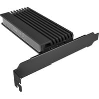 ICY BOX IB-PCI214M2-HSL scheda di interfaccia e adattatore Interno M.2 Nero, PCIe, M.2, PCIe 4.0, Nero, Passivo, Cina