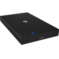 ICY BOX IB-200T-C3 Box esterno SSD Nero 2.5", Disk enclosure Nero, Box esterno SSD, 2.5", SATA, Seriale ATA II, Serial ATA III, 6 Gbit/s, Collegamento del dispositivo USB, Nero
