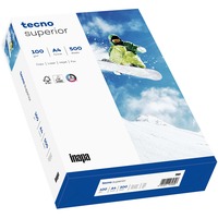 Inapa tecno Superior 100g 210x297 R carta inkjet A4 (210x297 mm) 2000 fogli Bianco Universale, A4 (210x297 mm), 2000 fogli, Bianco, 107 µm, 94%