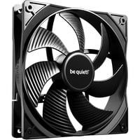 be quiet! Pure Wings 3 140mm PWM Case per computer Ventilatore 14 cm Nero 1 pz, Ventola Nero, Ventilatore, 14 cm, 1200 Giri/min, 97,5 m³/h, Nero