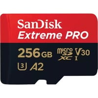 SanDisk Extreme PRO 256 GB MicroSDXC UHS-I Classe 10, Scheda di memoria 256 GB, MicroSDXC, Classe 10, UHS-I, 200 MB/s, 140 MB/s