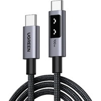 UGREEN Uno Cavo USB-C a USB-C (100W) Nero/grigio