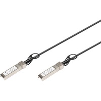 Digitus Cavo DAC SFP+ 10G da 0,5 m Nero, 5 m, 0,5 m, SFP+, SFP+
